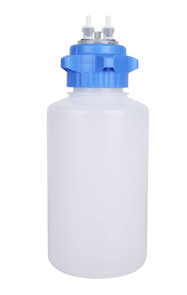 neoLabLine Abfallflasche, 4 Liter aus PP, für neoVAQ Portable 4.0 Absaugvorrichtung