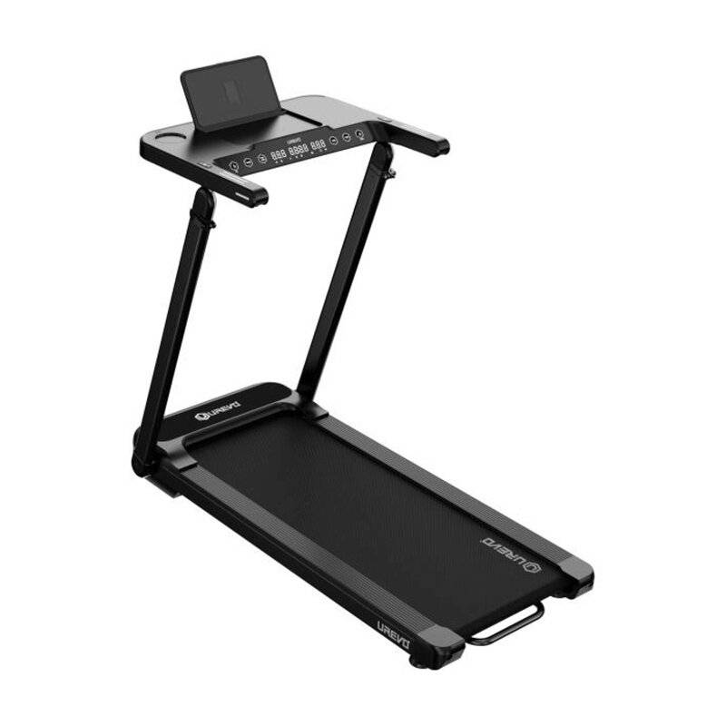 UREVO Foldi 3S Smart faltbares elektrisches Laufband (schwarz)-0