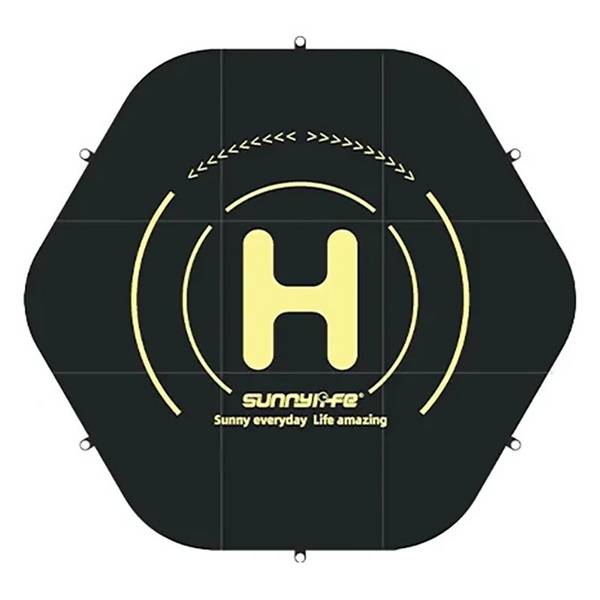 SUNNYLIFE - TJP10 - Sunnylife Landeplatzmatte für Drohnen 110 cm Sechseck – doppelseitig – wasserfest (TJP10)