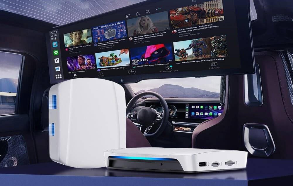 Carlinkit CPC200-Tbox UHD-Funkadapter für CarPlay/Android (mit USB-A-Anschluss)-1