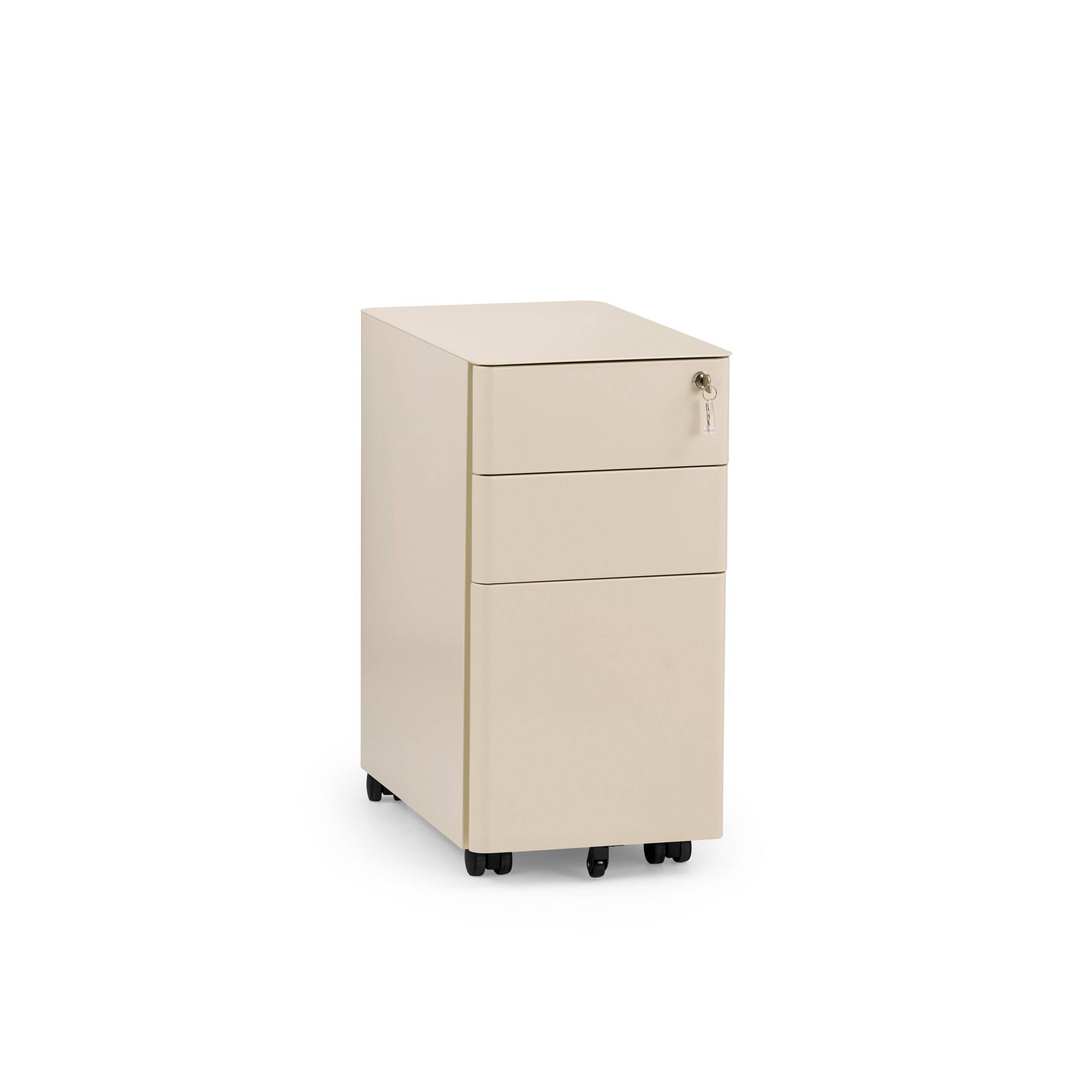 Rollcontainer COLOR I Metall beige hjh OFFICE-0