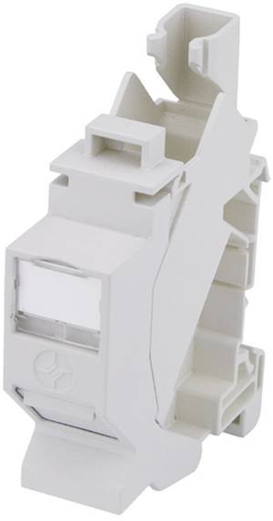 Metz Connect 1309426003-E Netzwerkdose Hutschiene CAT 6 Lichtgrau RAL 7035