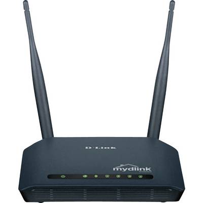D-Link DIR-605L - - Wireless Router - 4-Port-Switch - Wi-Fi - 2,4 GHz-0