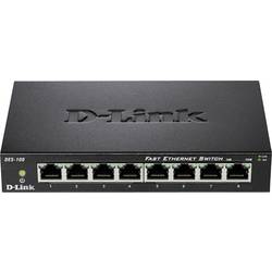 Image of D-Link DES-108 Netzwerk Switch 8 Port 100 MBit/s