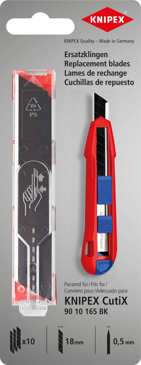 Knipex-Werk Ersatz-Klingen für 90 10 165 BK E02 (VE10)