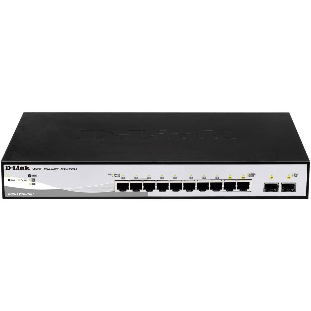 D-Link DGS-1210-10P Netwerk switch RJ45/SFP