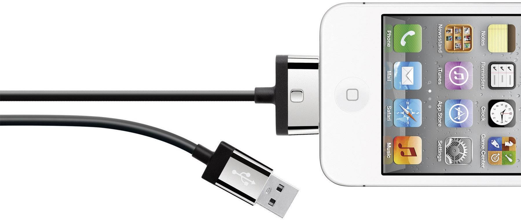 Belkin iPad/iPhone/iPod Datenkabel/Ladekabel [1x USB 2.0 Stecker A - 1x ...