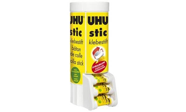 UHU Klebestift stic, 108er Turm-Display-1