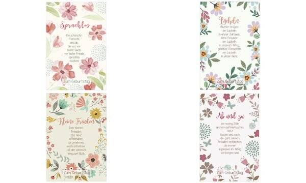 SUSY CARD Geburtstagskarte Lyrics "Sprachlos" (40054476)-0