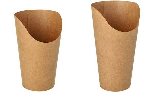 PAPSTAR Wrap-Cup, rund, 470 ml, braun-1