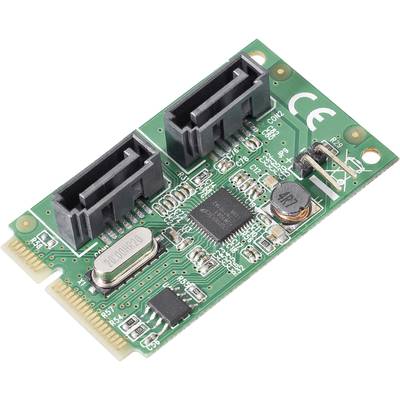   0+2 Port SATA III-Controllerkarte Mini-PCIe