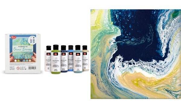ViVA DECOR Acrylfarben-Set "Ocean Dreams", 6-teilig (63700201)-0