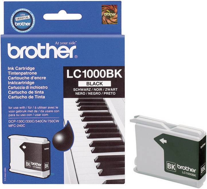 Патрон Brother Druckerpatrone LC-1000BK Оригинал Schwarz LC1000BK