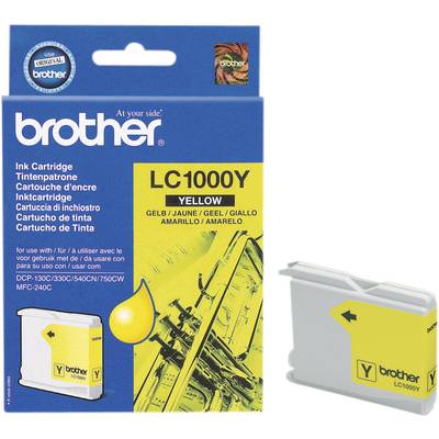 Brother Tinte LC-1000Y Original  Gelb LC1000Y