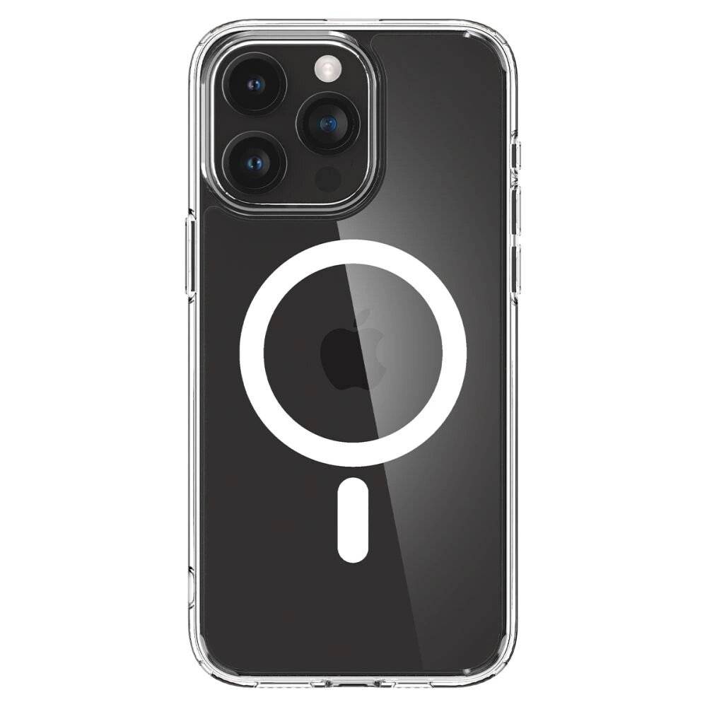 Spigen Ultra Hybrid Mag-Hülle MagSafe iPhone 15 Pro – Weiß-1