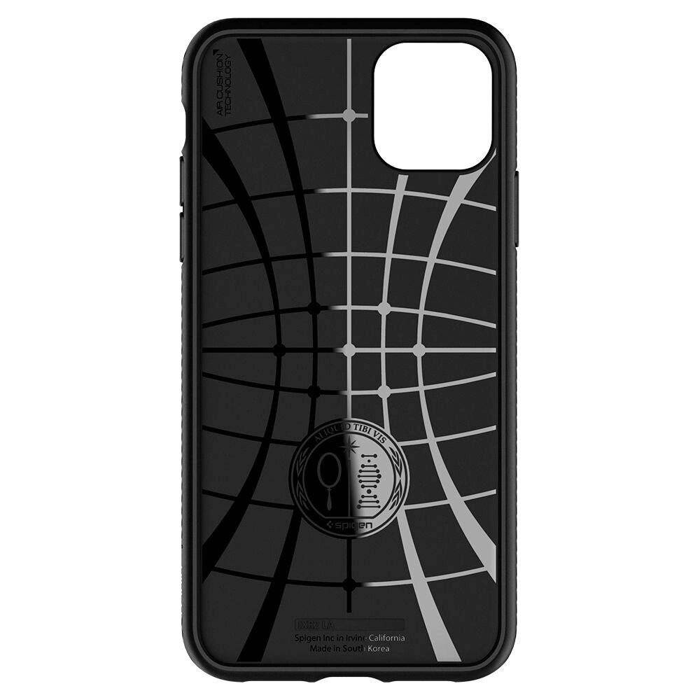 Spigen Liquid Air Hülle iPhone 11 – mattschwarz-3
