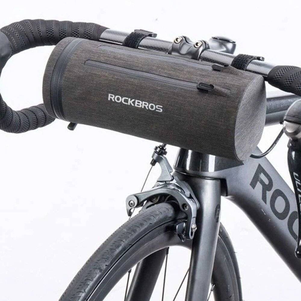 Rockbros AS-051 wasserdichte Lenkertasche – schwarz-5