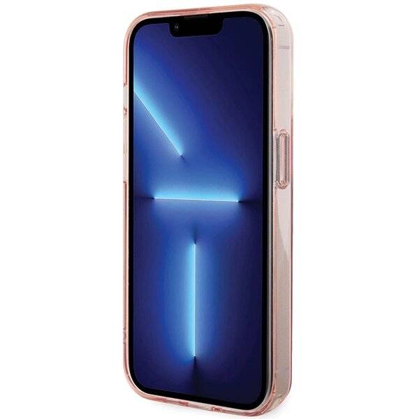Karl Lagerfeld KLHMP15XHMRSKCP iPhone 15 Pro Max 6,7″ rosa/rosa Hardcase Ringständer-4