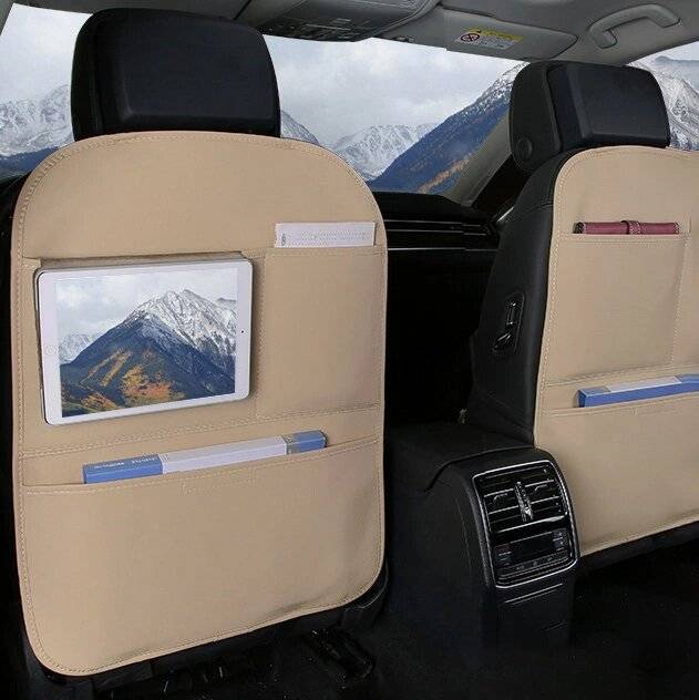 Preisbild für Autositz-Organizer Sitzschutz Autositzbezug beige