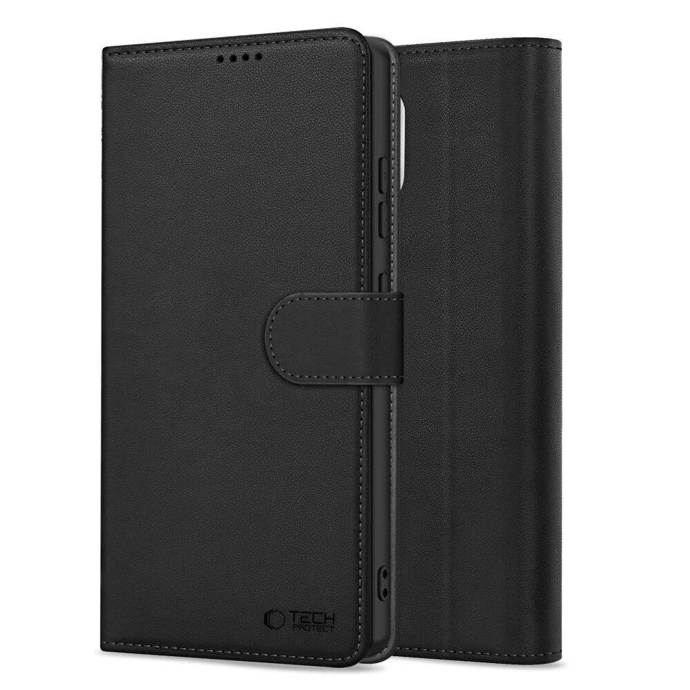 Symbolbild für Tech-Protect Wallet Case iPhone 16e - Mattschwarz
