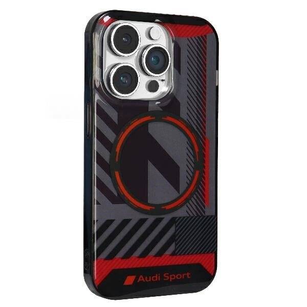 Audi IML Sport MagSafe Hülle iPhone 14 Pro Max 6,7″ schwarz/schwarz Hardcase-2
