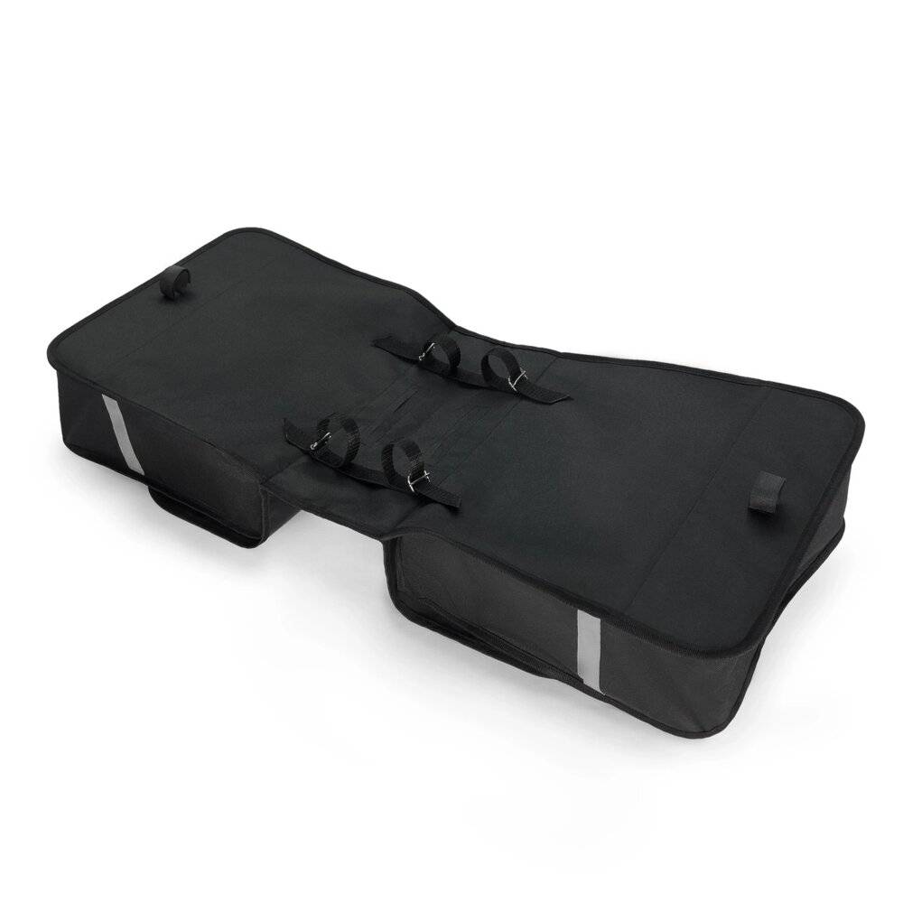 Wozinsky Fahrradtasche doppelt 28 l schwarz WBB34BK-3