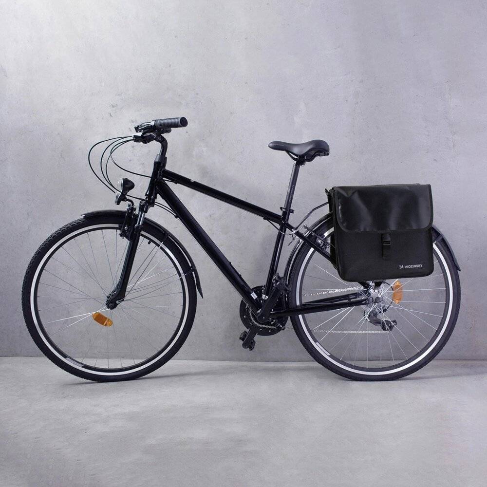 Wozinsky Fahrradtasche doppelt 28 l schwarz WBB34BK-4