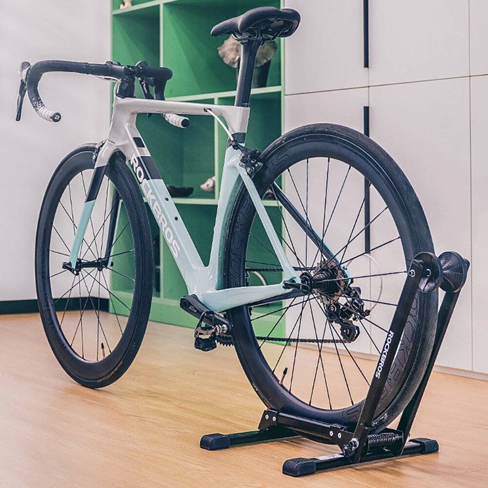 Rockbros 27210001001 Klappbarer Fahrradständer – Schwarz-2