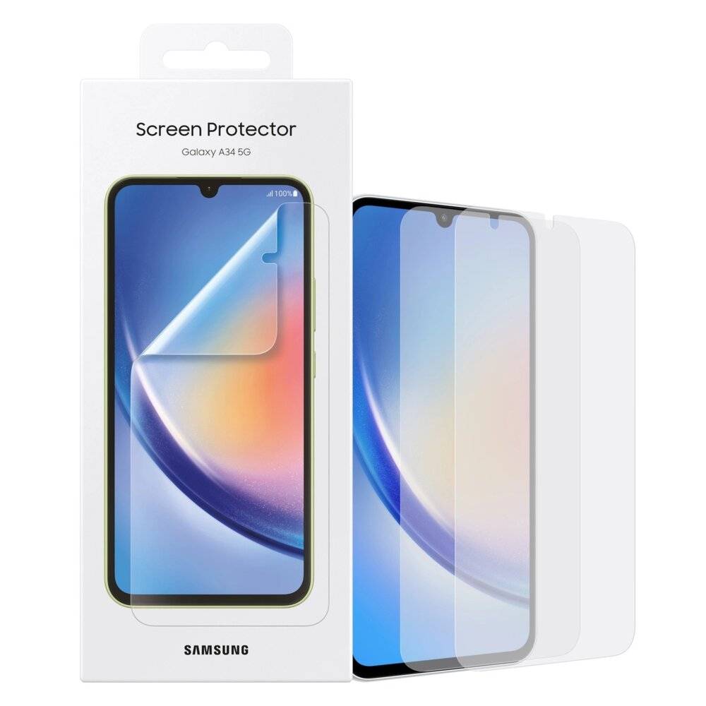 Symbolbild für Samsung A34 Screenprotector Transparent