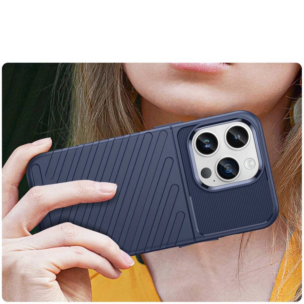 Thunder Case iPhone 14 Pro Max blaue gepanzerte Hülle-1