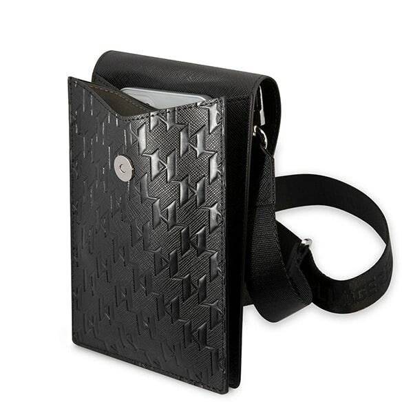 Symbolbild für Karl Lagerfeld Handtasche KLWBSAMSMK schwarz/schwarz Monogram Plate