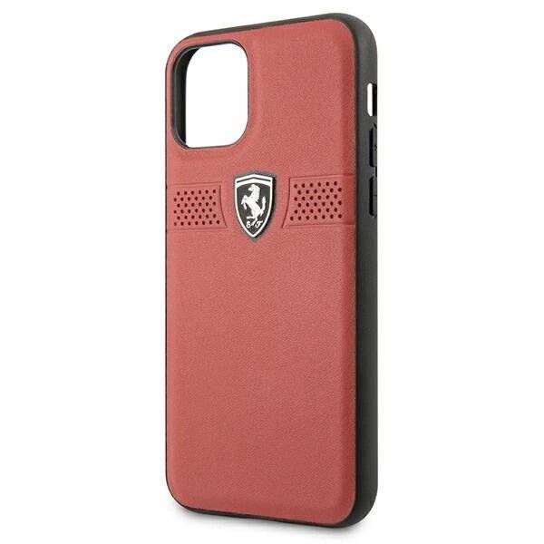 Ferrari FEOBAHCN58RE iPhone 11 Pro 5.8″ rot/rot Hardcase Off Track Leder-2