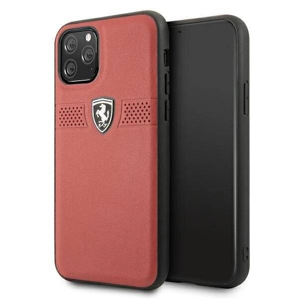 Symbolbild für Ferrari FEOBAHCN58RE iPhone 11 Pro 5.8″ rot/rot Hardcase Off Track Leder