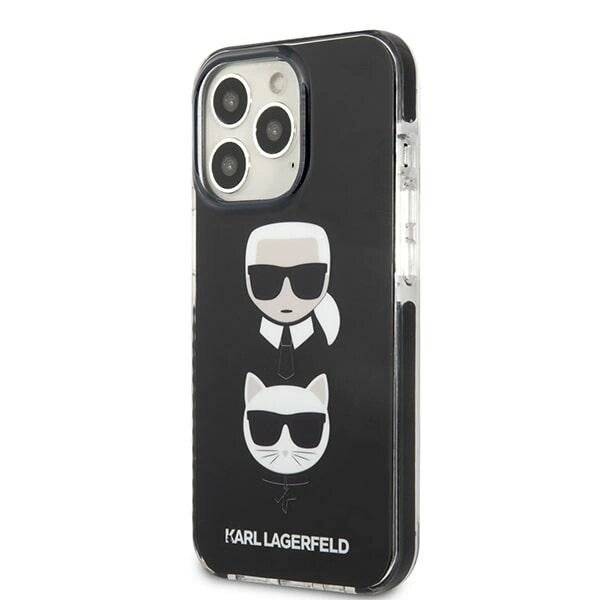 Karl Lagerfeld KLHCP13XTPE2TK iPhone 13 Pro Max 6,7" Hartschalenetui schwarz/schwarz-2