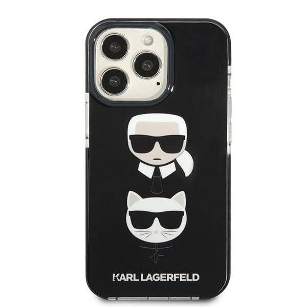 Karl Lagerfeld KLHCP13XTPE2TK iPhone 13 Pro Max 6,7" Hartschalenetui schwarz/schwarz-3
