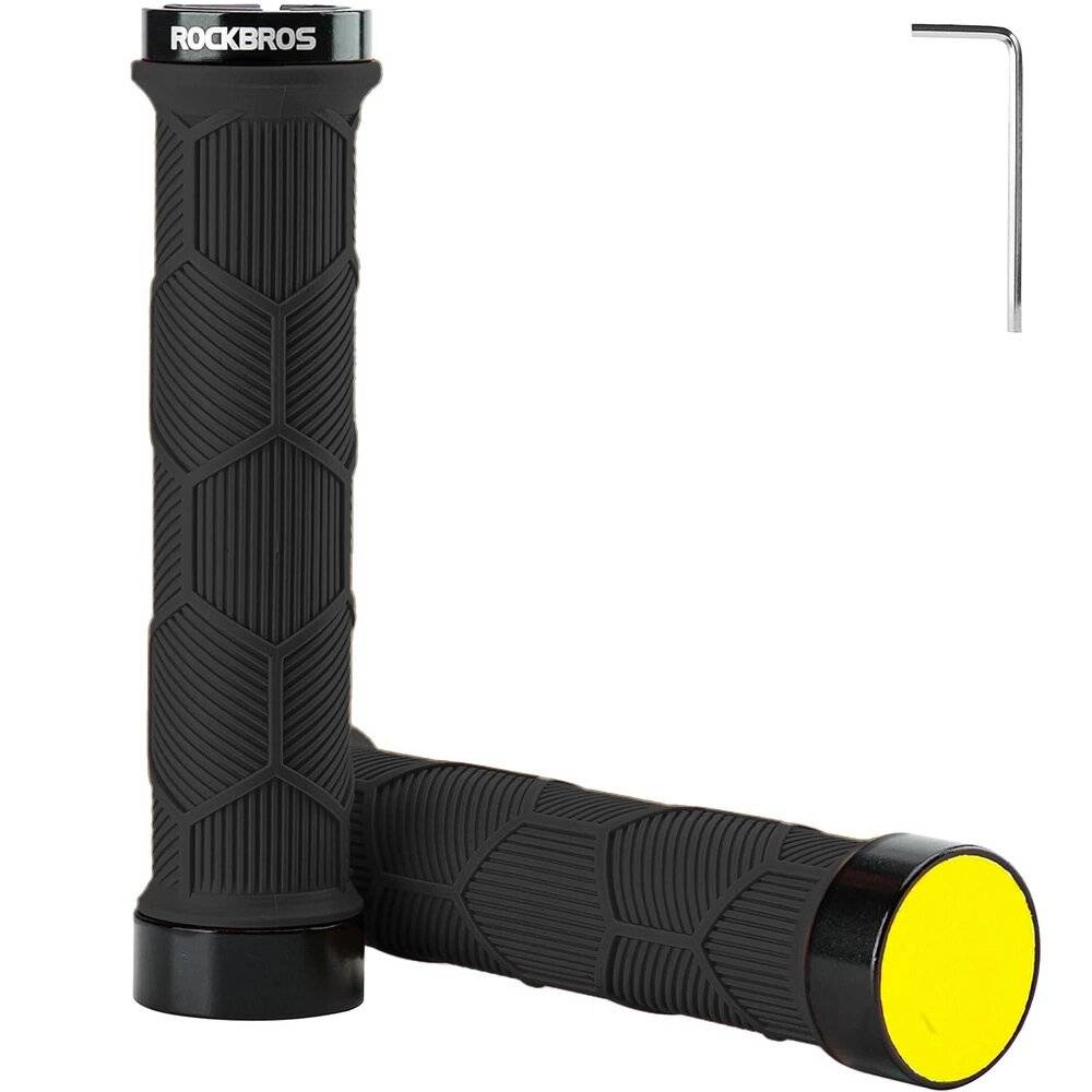 Preisbild für Rockbros 40720007001 Fahrradgriffe Reflektor – Schwarz
