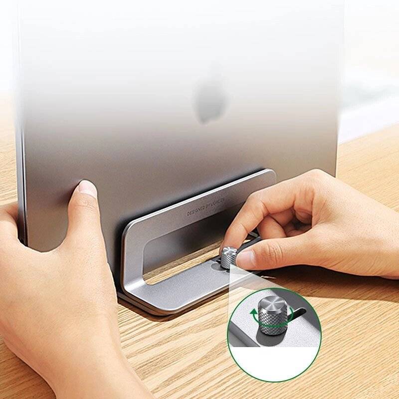 Ugreen Vertikaler Ständer Aluminium MacBook, Laptop, Tablet, Silber 20471 LP258-1