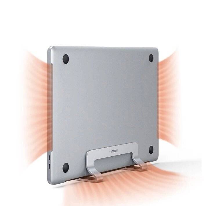 Ugreen Vertikaler Ständer Aluminium MacBook, Laptop, Tablet, Silber 20471 LP258-4