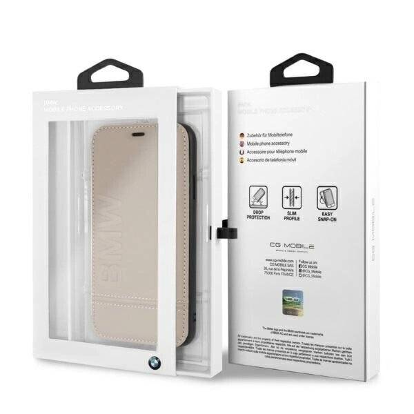 iPhone Xr-Hülle BMW -Logoaufdruck - Beige-2