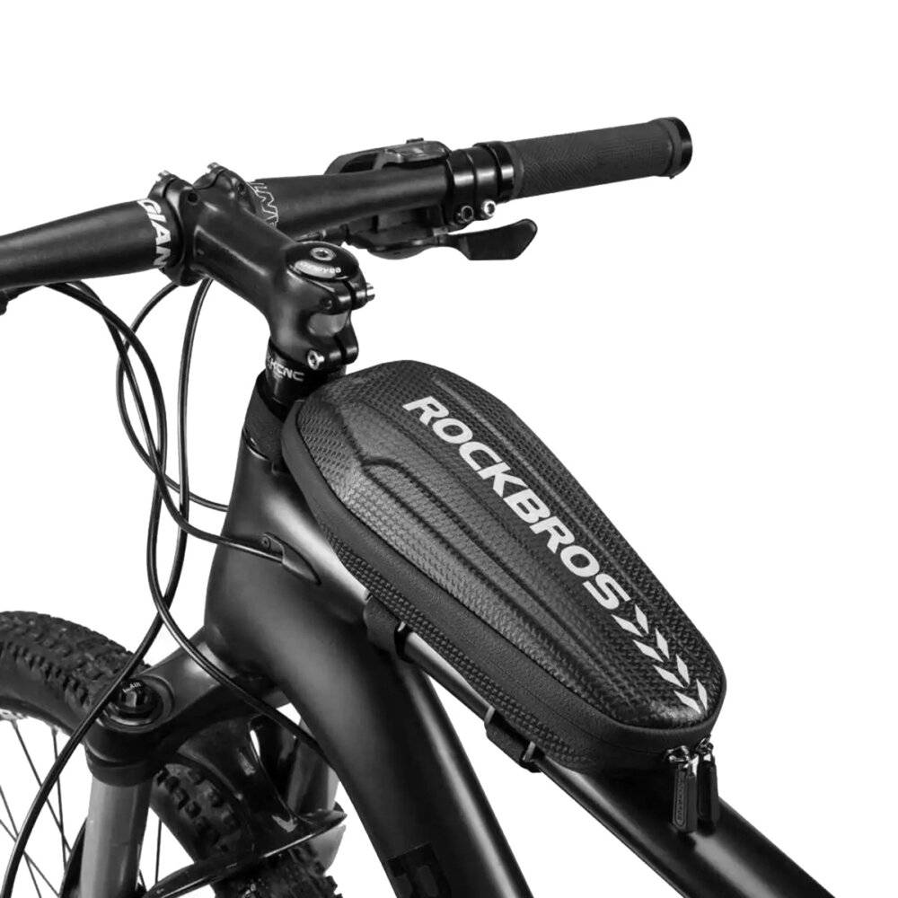 Rockbros B62-1 Fahrradtasche Lenker Rahmen 3 l - Schwarz-5