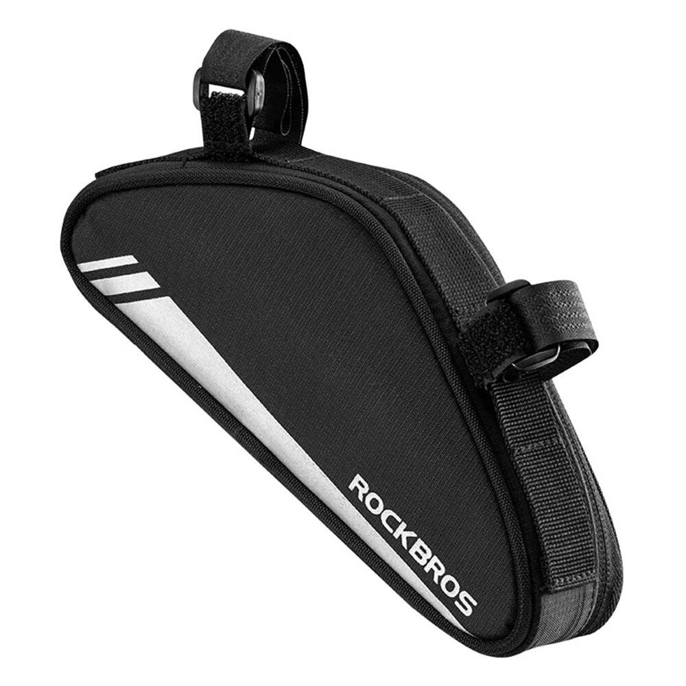 Rockbros B55-BK Fahrradtasche Rahmen 0,7 l - Schwarz-0