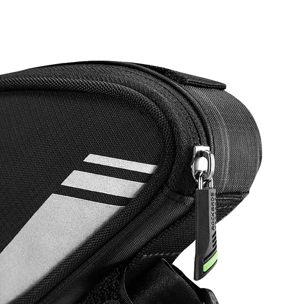 Rockbros B55-BK Fahrradtasche Rahmen 0,7 l - Schwarz-4