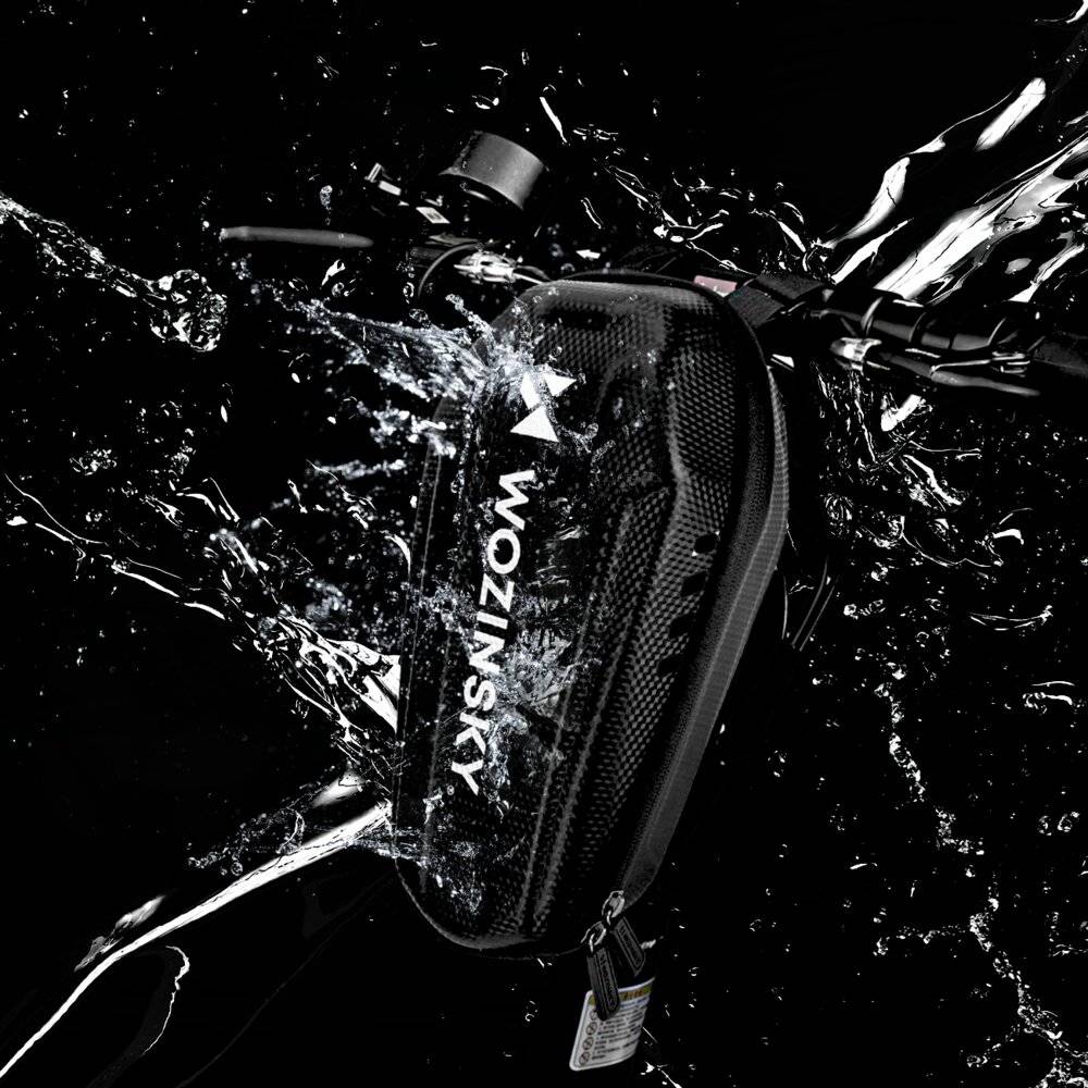 Wozinsky wasserdichte Scooter Lenkertasche 3l schwarz WSB4BK-1
