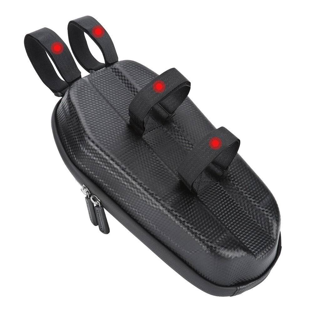 Wozinsky wasserdichte Scooter Lenkertasche 3l schwarz WSB4BK-3