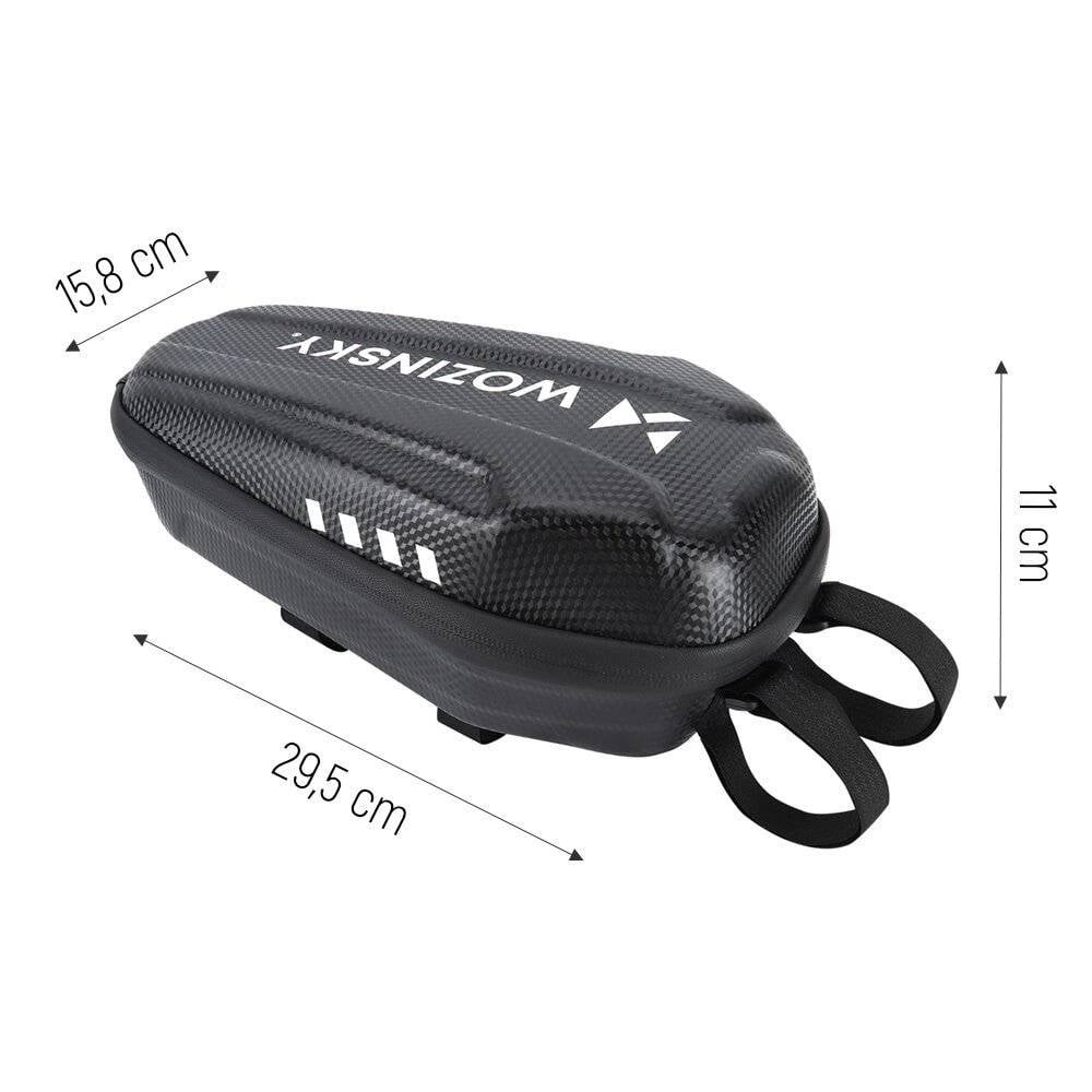 Wozinsky wasserdichte Scooter Lenkertasche 3l schwarz WSB4BK-4