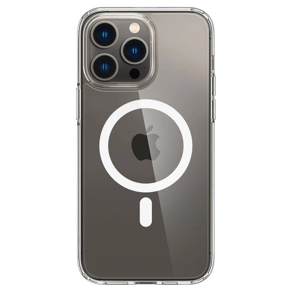 Spigen Ultra Hybrid Mag Case MagSafe iPhone 14 Pro – Transparent Weiß-3