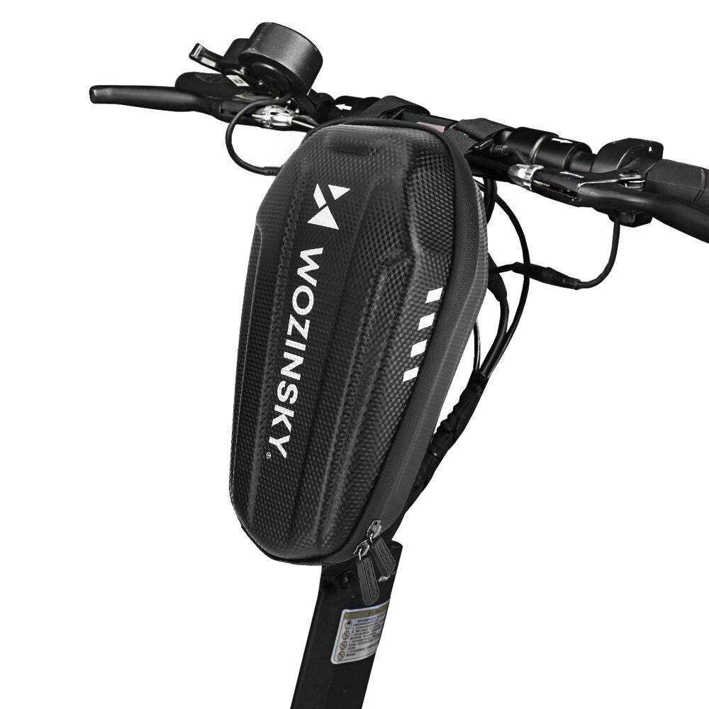 Wozinsky wasserdichte Scooter Lenkertasche 2l schwarz WSB3BK-5