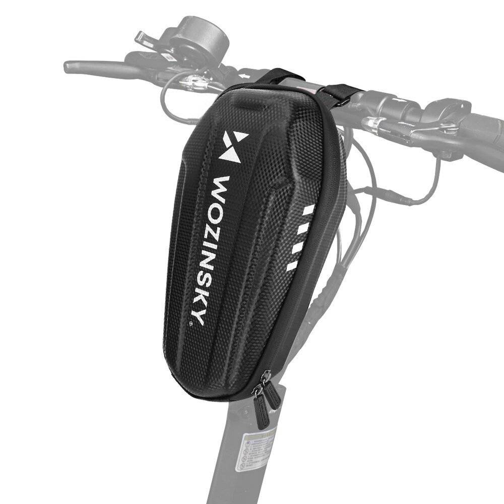 Wozinsky wasserdichte Scooter Lenkertasche 2l schwarz WSB3BK-1