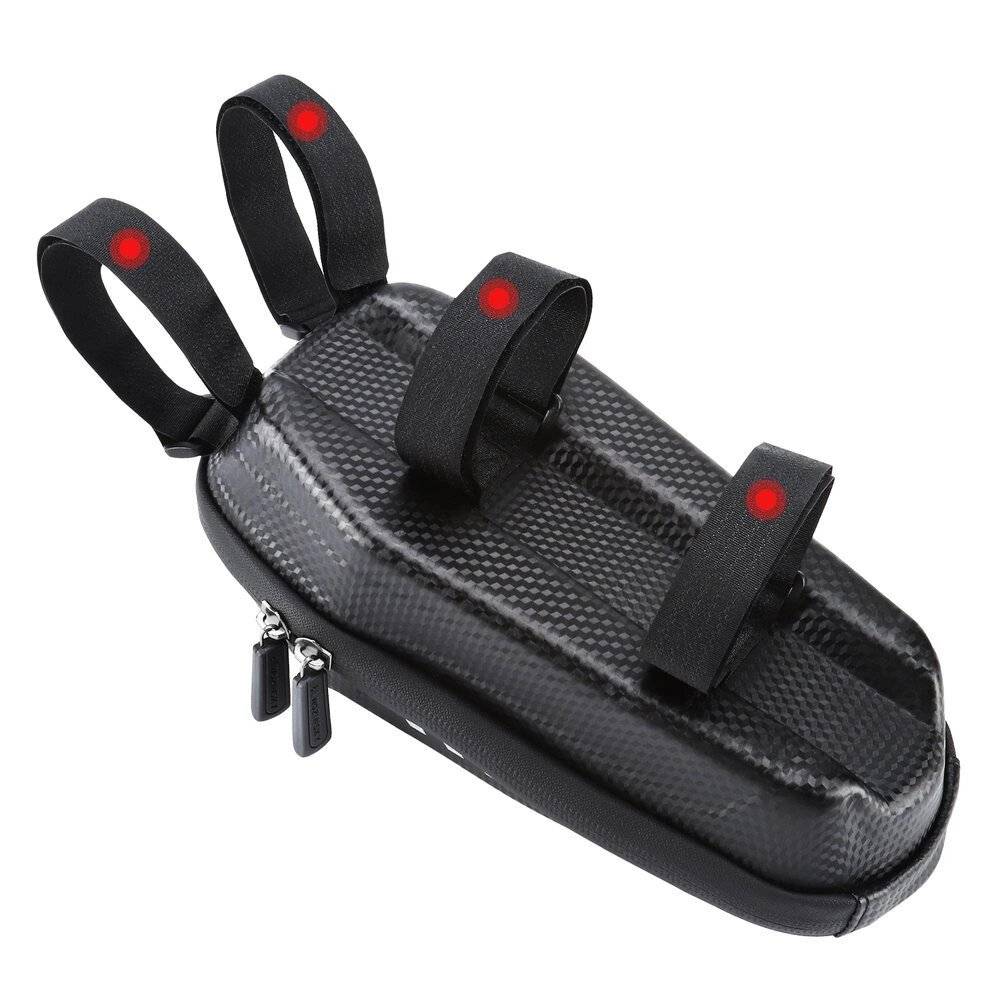 Wozinsky wasserdichte Scooter Lenkertasche 2l schwarz WSB3BK-3