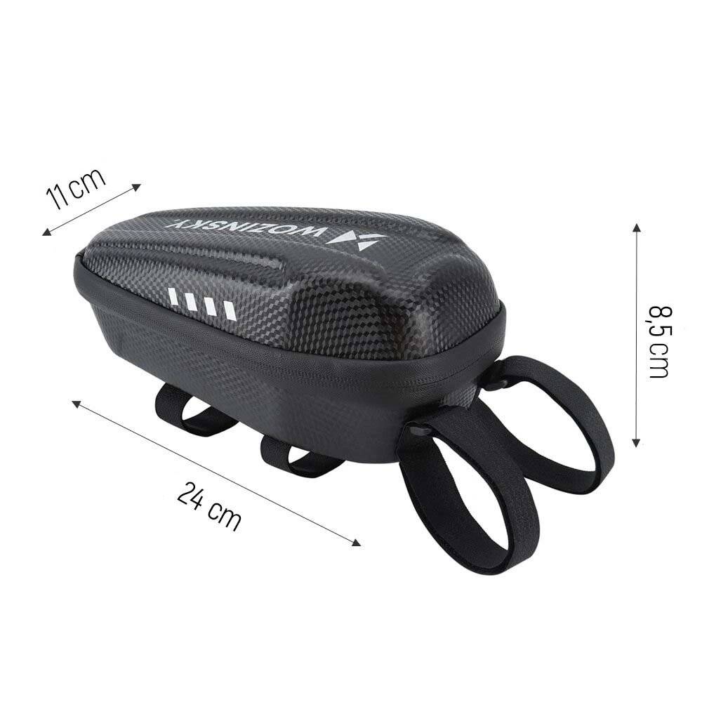 Wozinsky wasserdichte Scooter Lenkertasche 2l schwarz WSB3BK-4